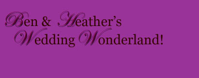 Ben & Heather's Winter Wonderland!